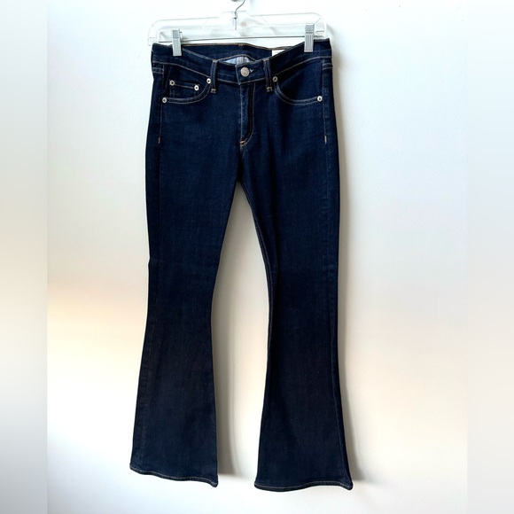 RAG & BONE Elephant Bell Dark Wash Boot Cut - Picture 3 of 6
